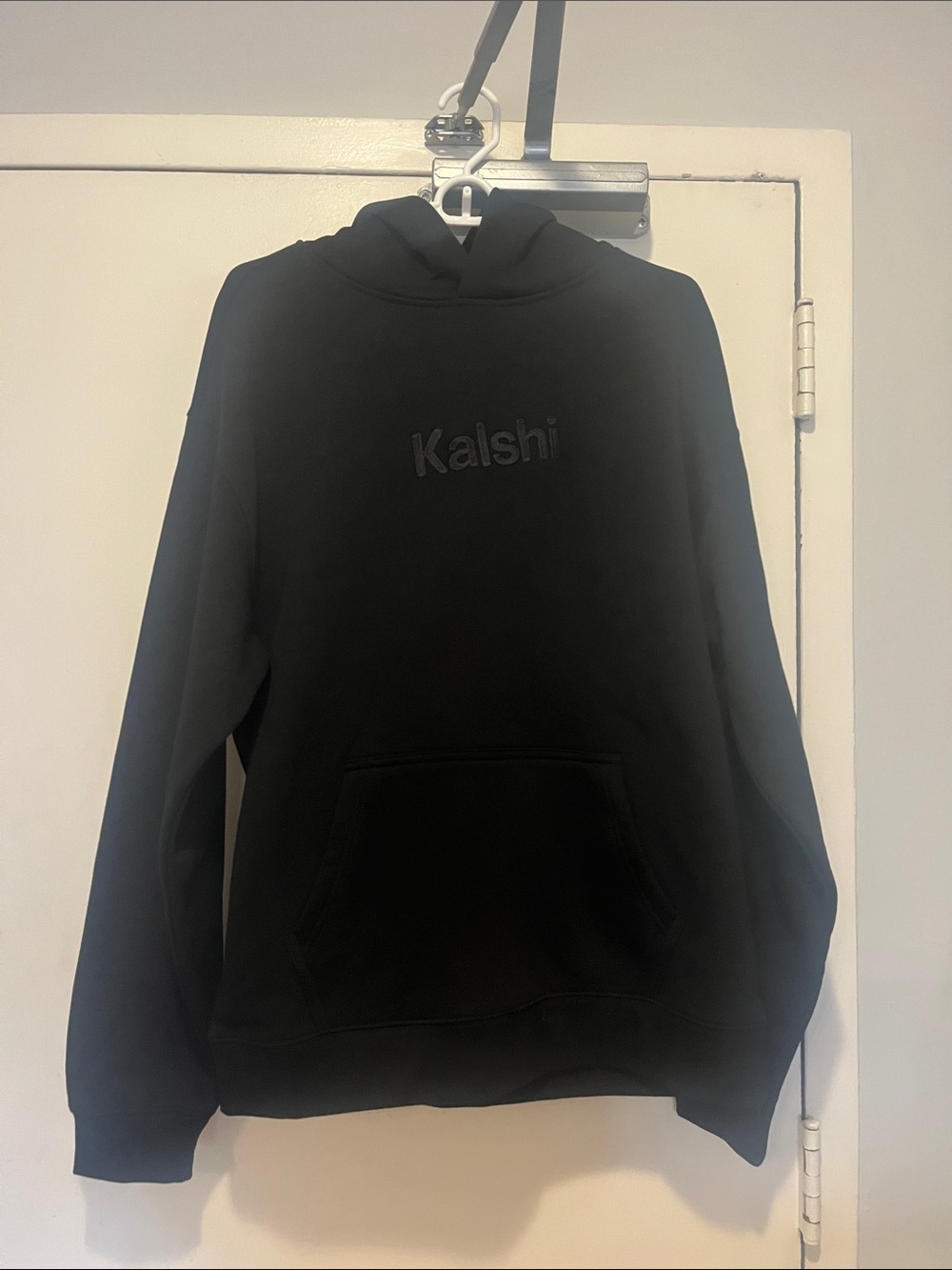 Kalshi Platinum Black on Black Hoodie - Men's Pullover Sweatshirt